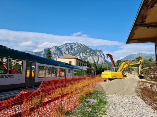 Lavori sottopassaggio stazione Lecco di Gruppo Valagussa